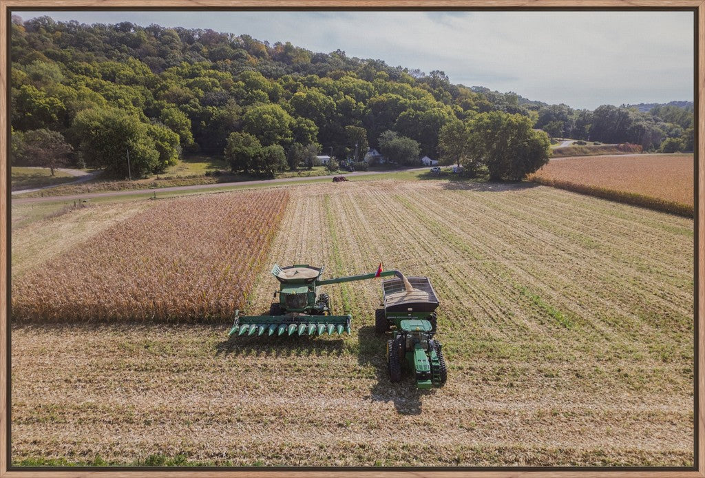Aerial Corn Harvest V
