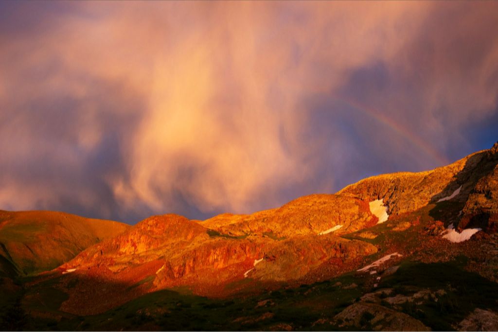 Golden Hour Rainbow