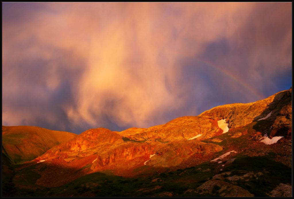 Golden Hour Rainbow