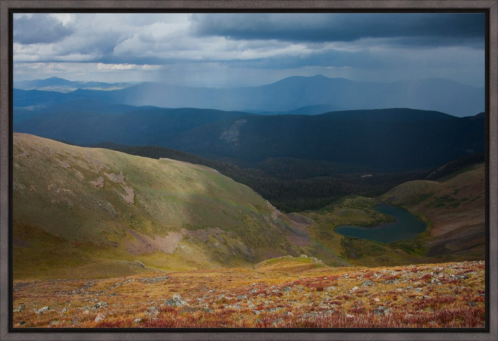 Horseshoe Lake from Mount Walter