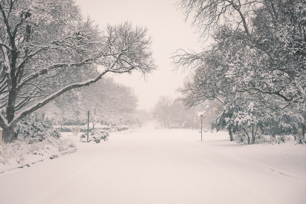 20th Street in Winter Storm