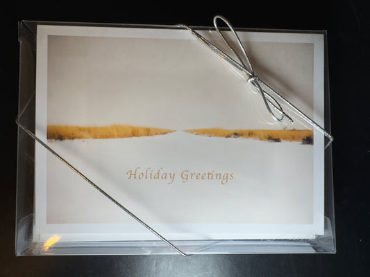 Set of 12 - 5x7 Fine Art Folding Cards - Holiday Greetings
