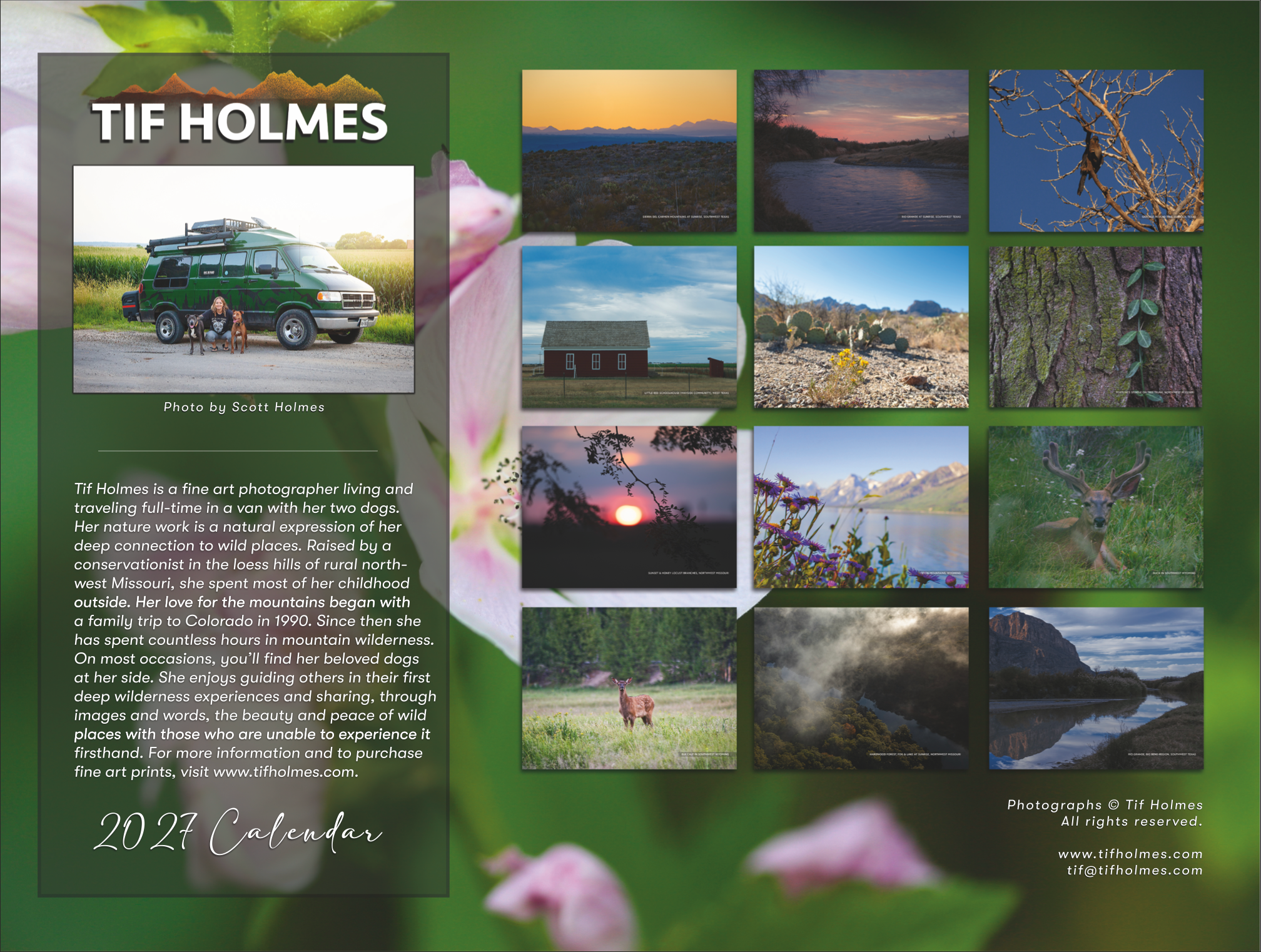 2027 Nature Wall Calendar