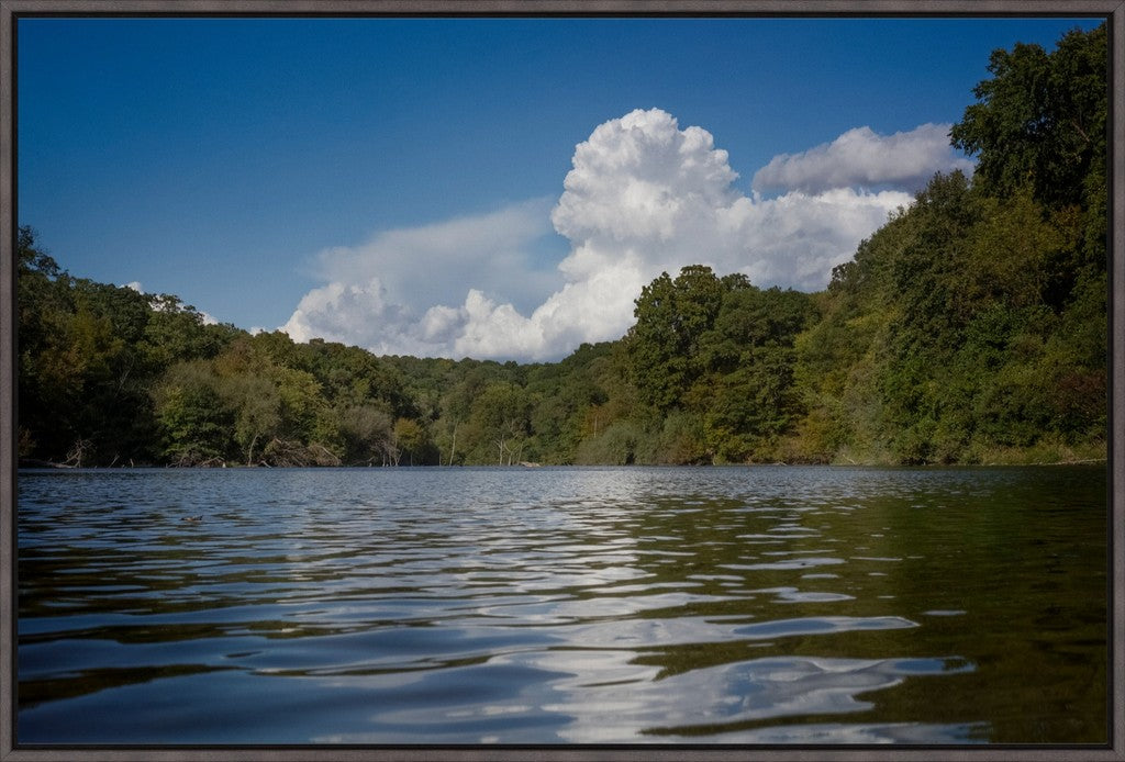 Early Fall Lake Scene