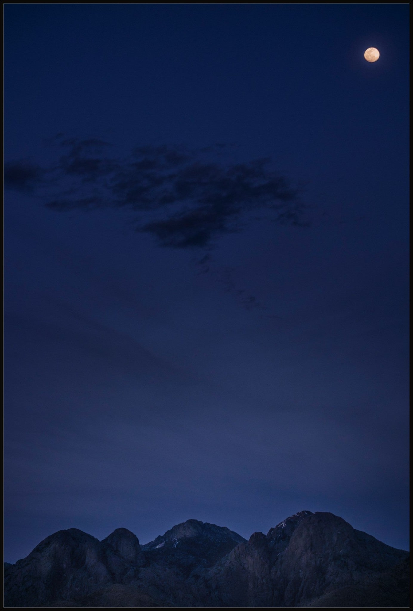 Organ Mountains Moonrise II