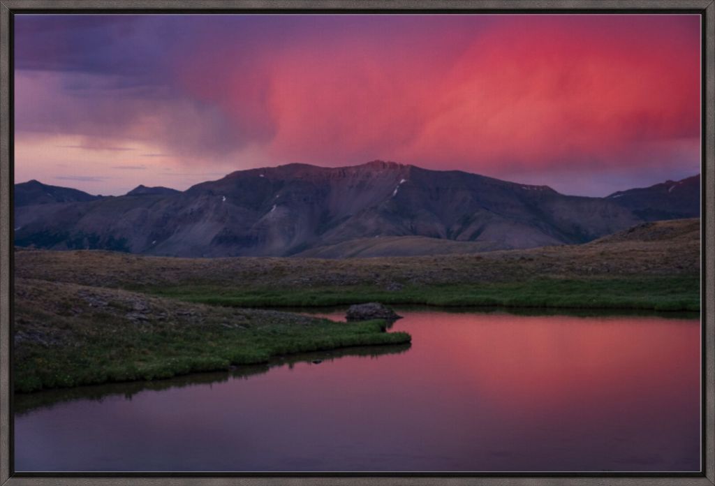 Fire on the Pond