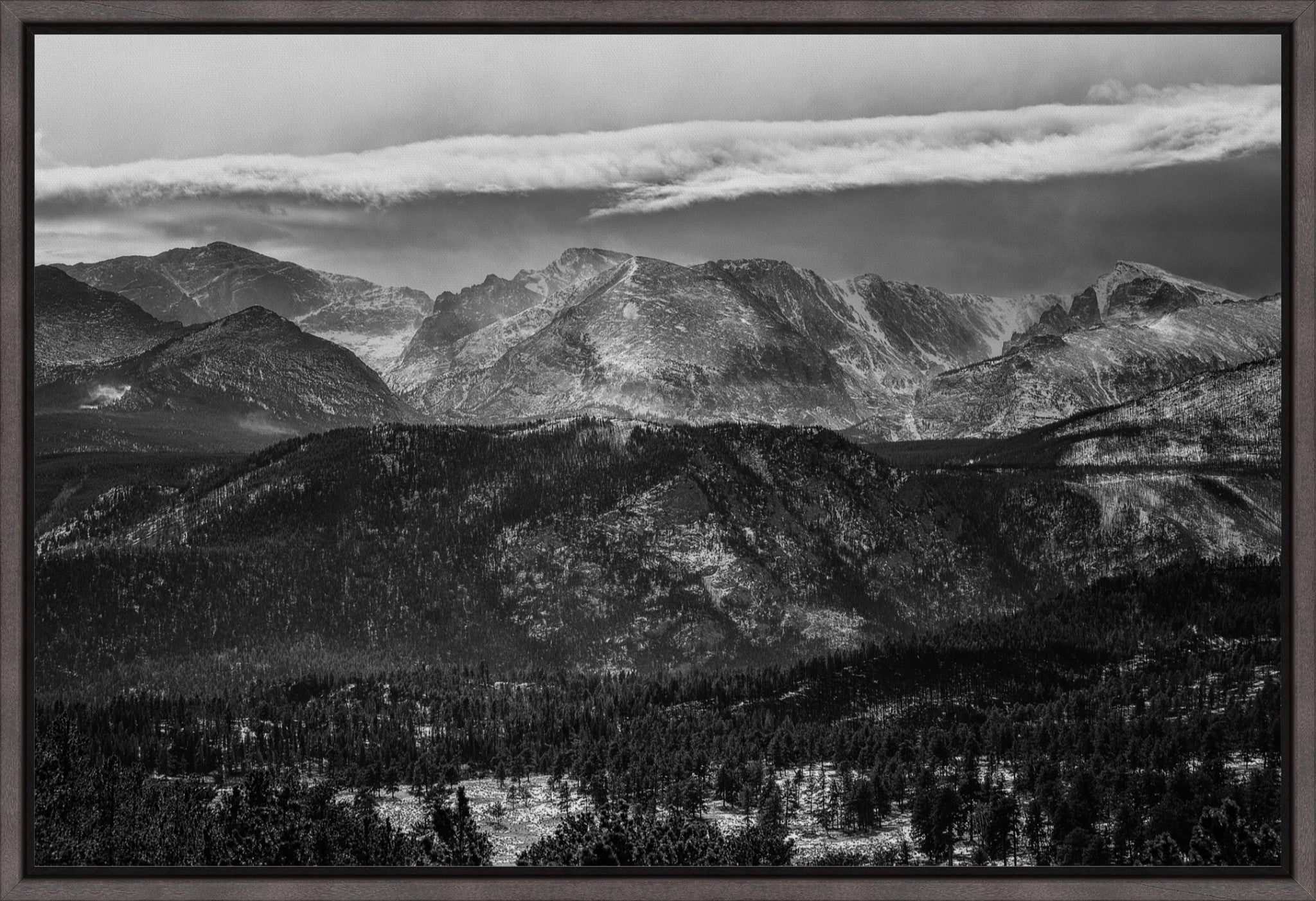 Front Range Layers in BW