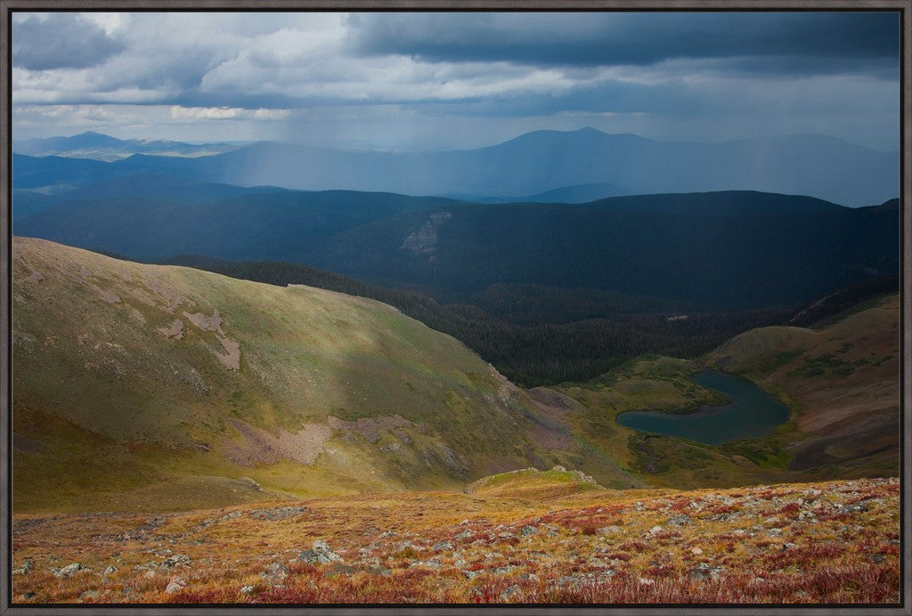 Horseshoe Lake from Mount Walter