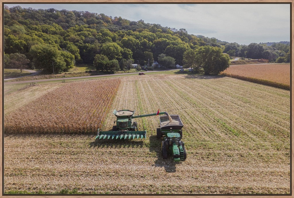 Aerial Corn Harvest V