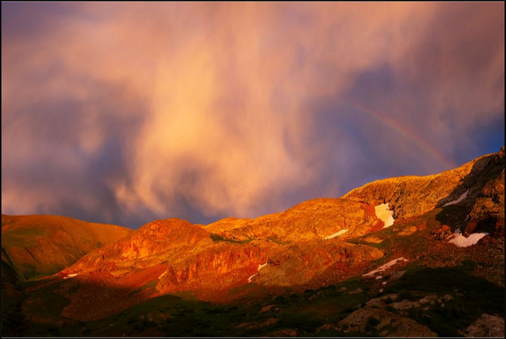 Golden Hour Rainbow