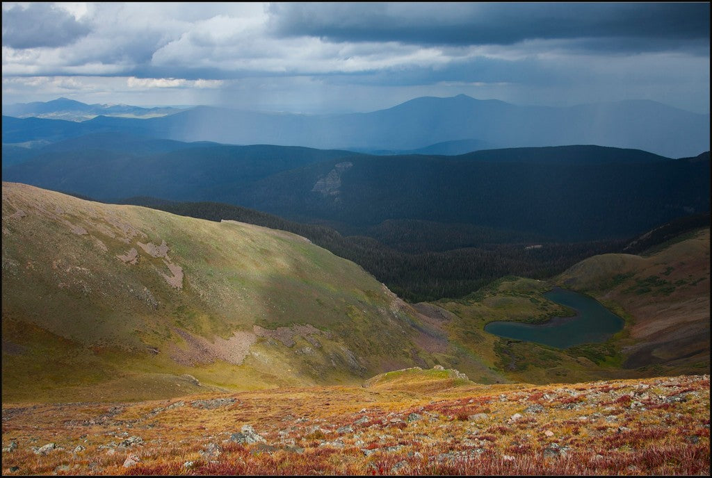 Horseshoe Lake from Mount Walter