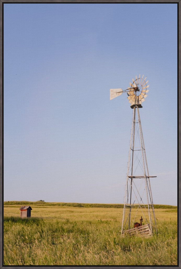 Historic Windmill and Outhouse