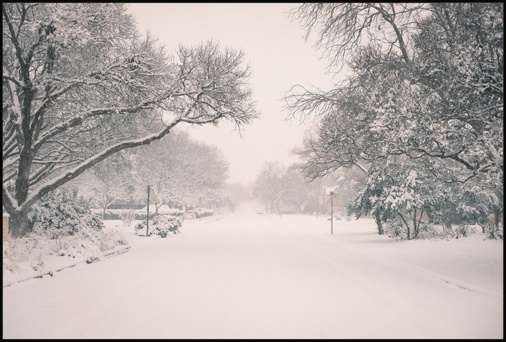 20th Street in Winter Storm