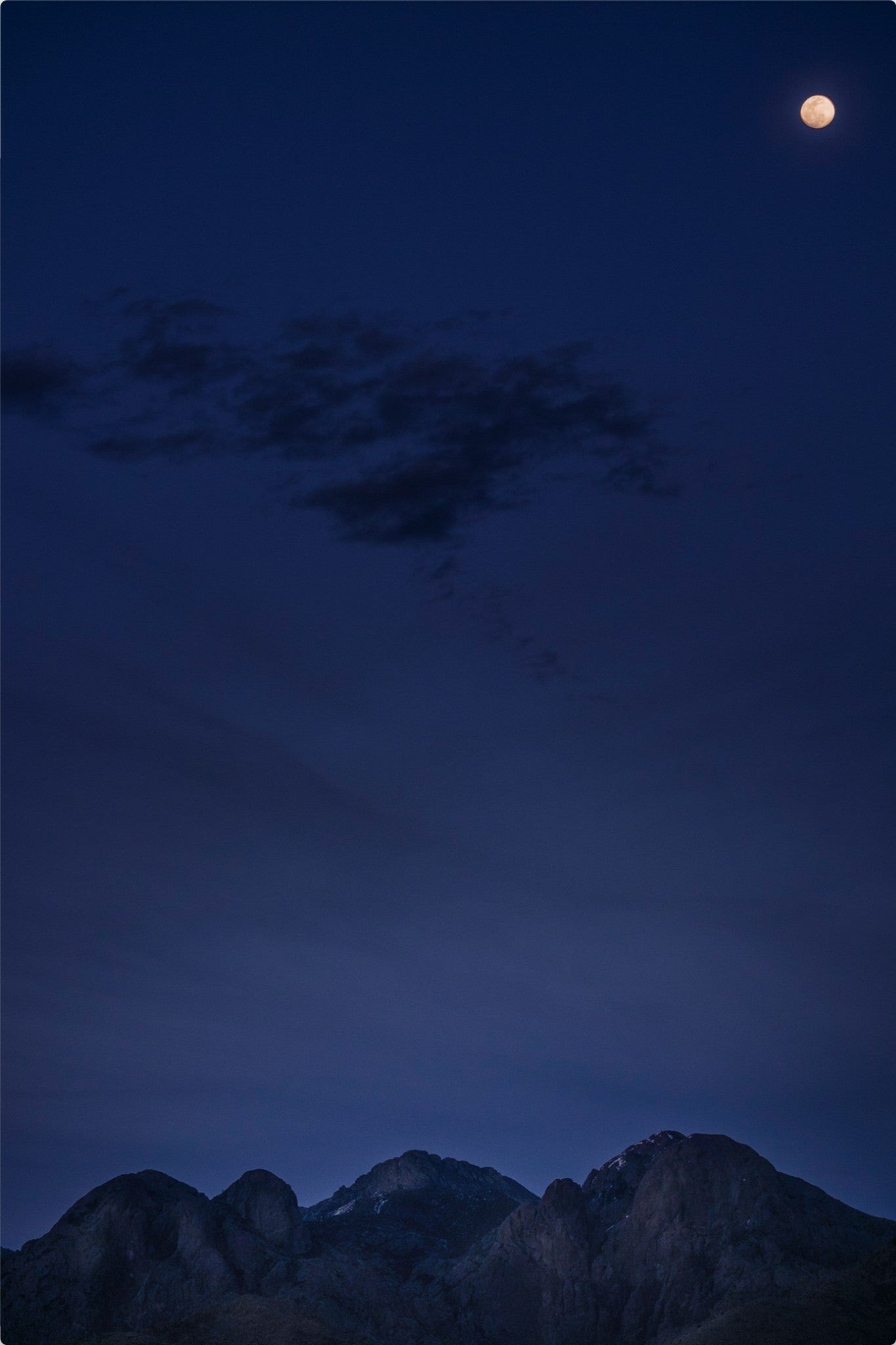 Organ Mountains Moonrise II