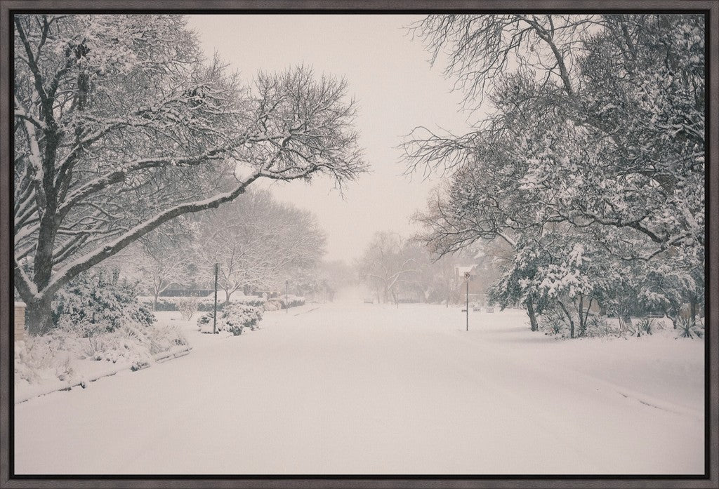 20th Street in Winter Storm