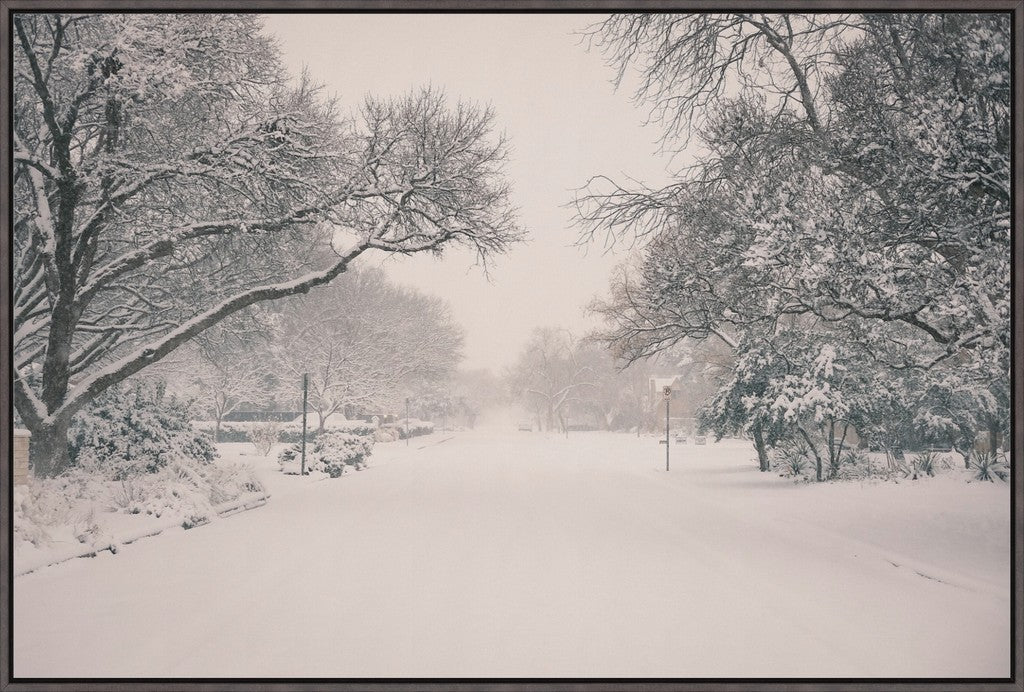 20th Street in Winter Storm