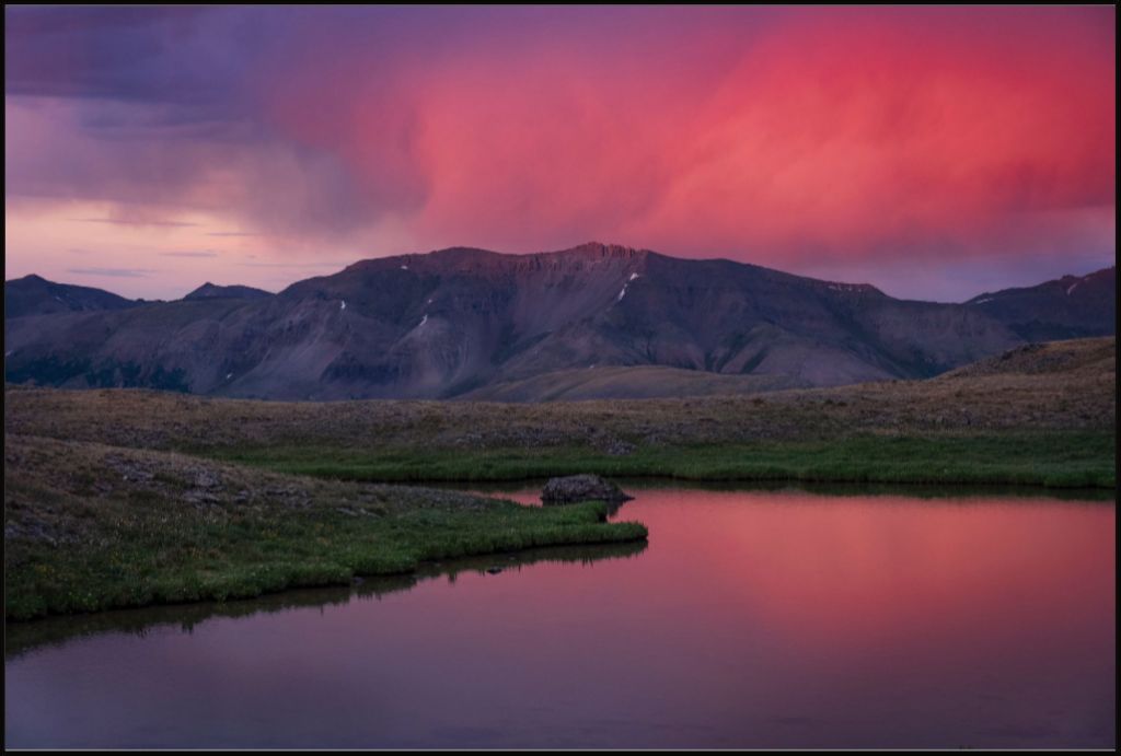 Fire on the Pond