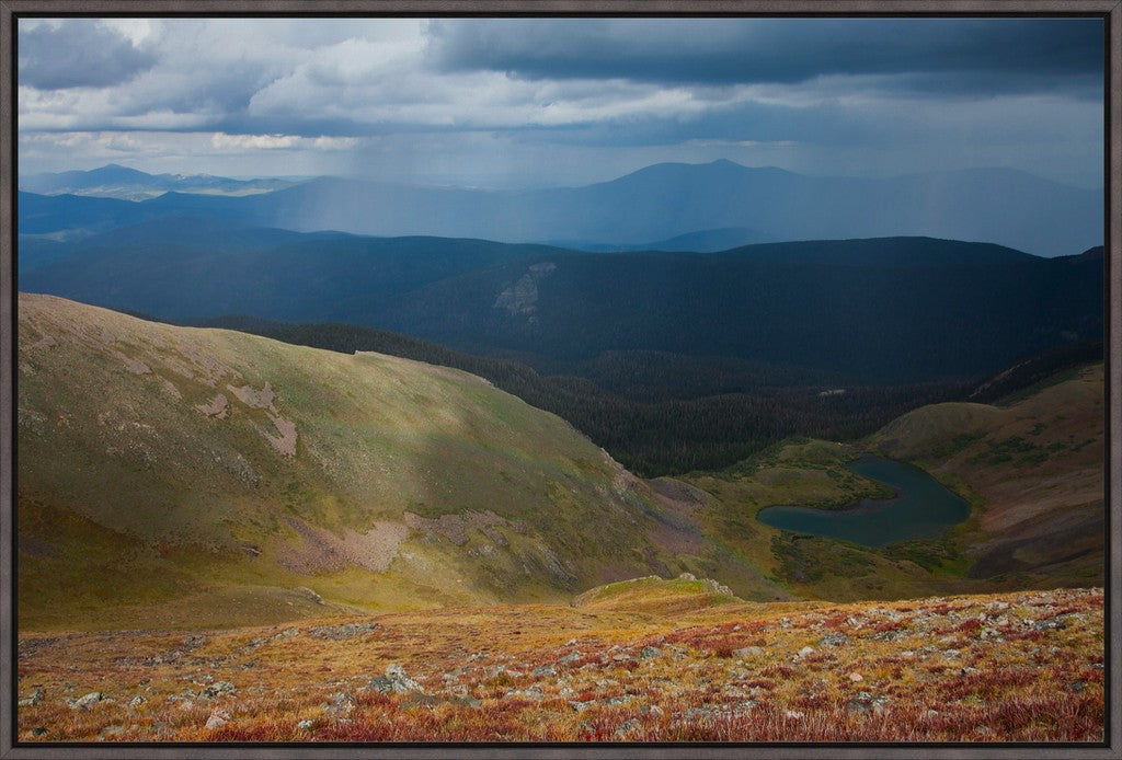 Horseshoe Lake from Mount Walter
