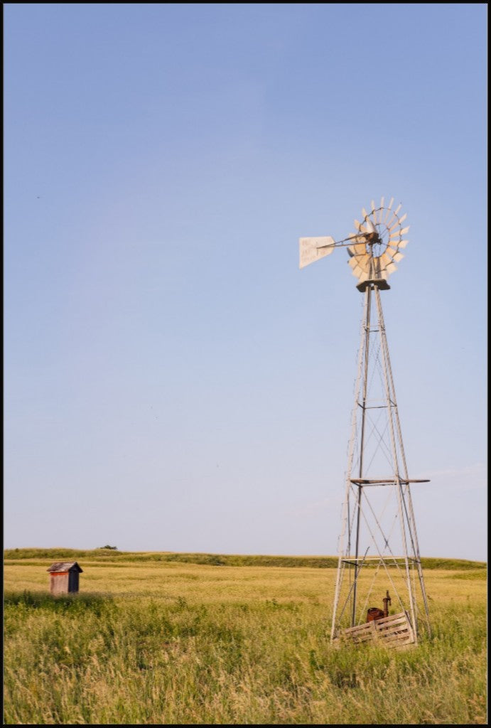 Historic Windmill and Outhouse