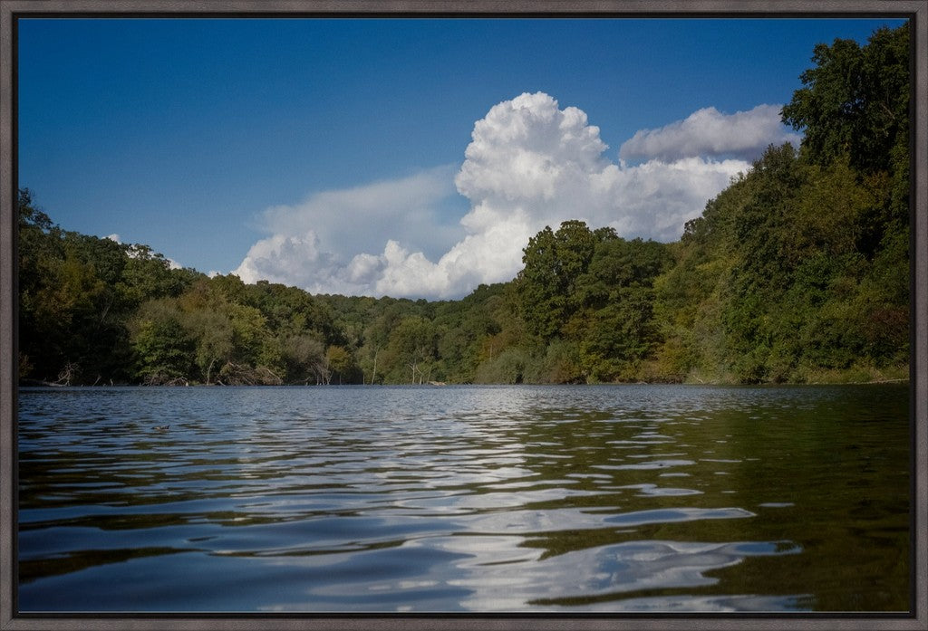 Early Fall Lake Scene