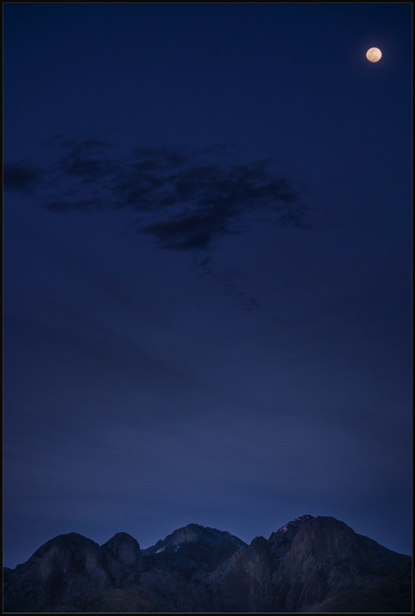 Organ Mountains Moonrise II