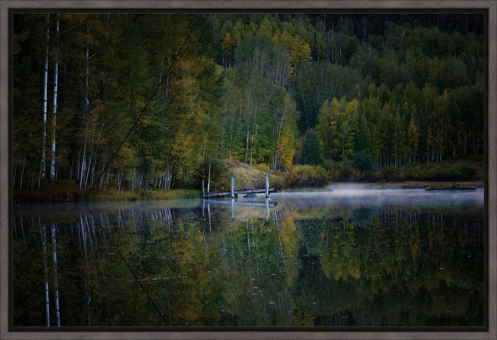 Misty Lake and Dock