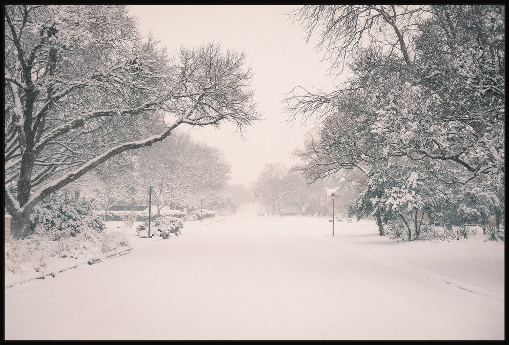 20th Street in Winter Storm