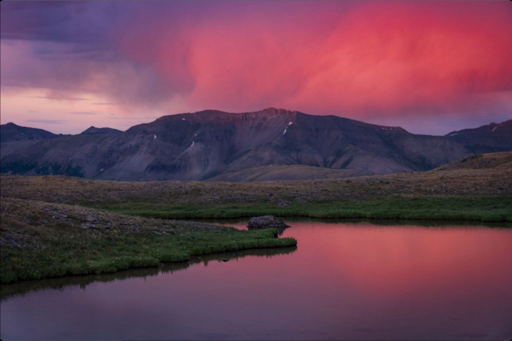 Fire on the Pond