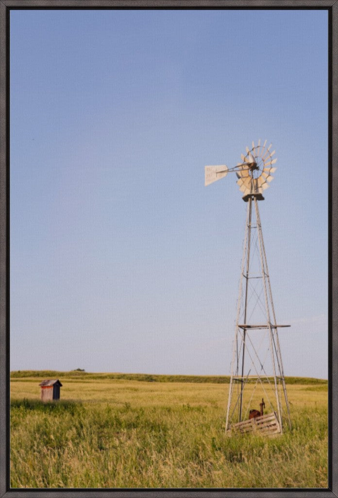 Historic Windmill and Outhouse