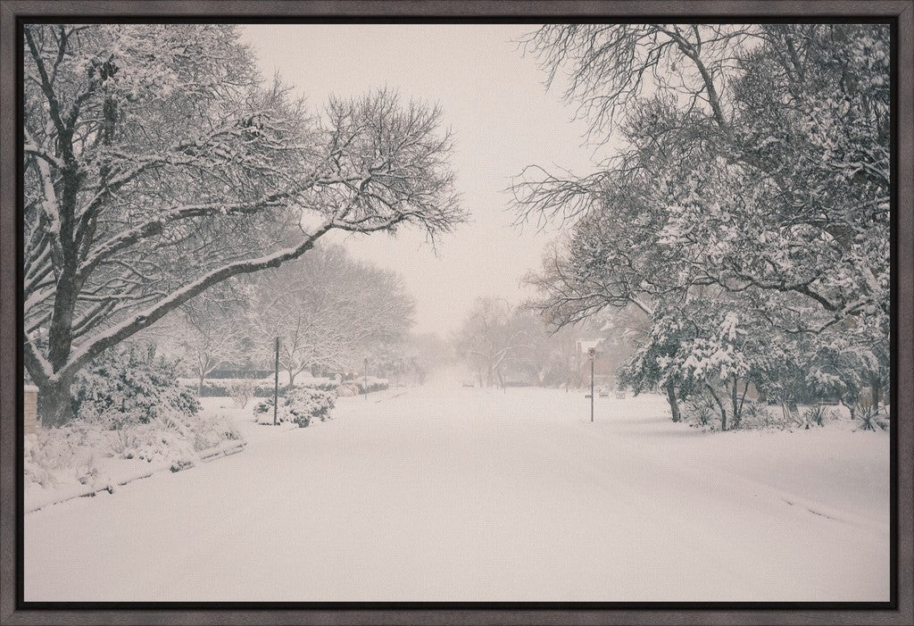 20th Street in Winter Storm