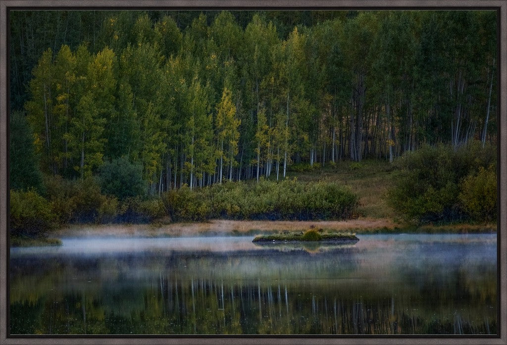 Misty Lake and Island