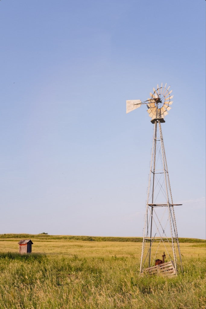 Historic Windmill and Outhouse