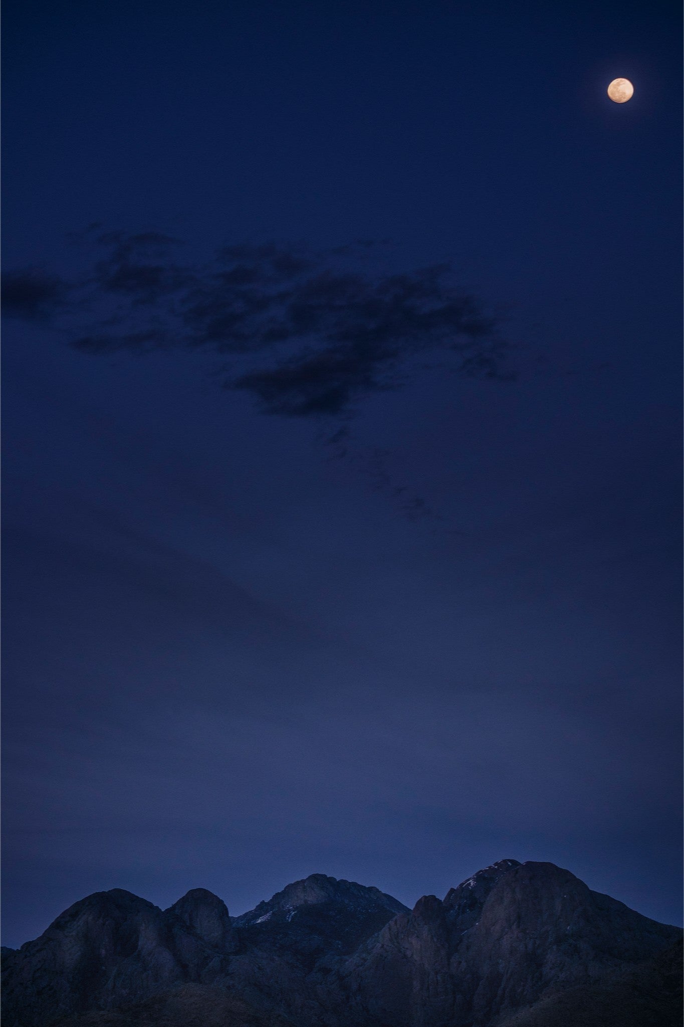 Organ Mountains Moonrise II