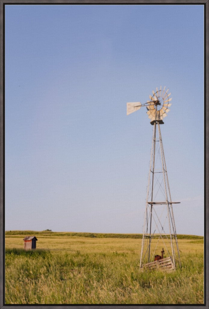 Historic Windmill and Outhouse