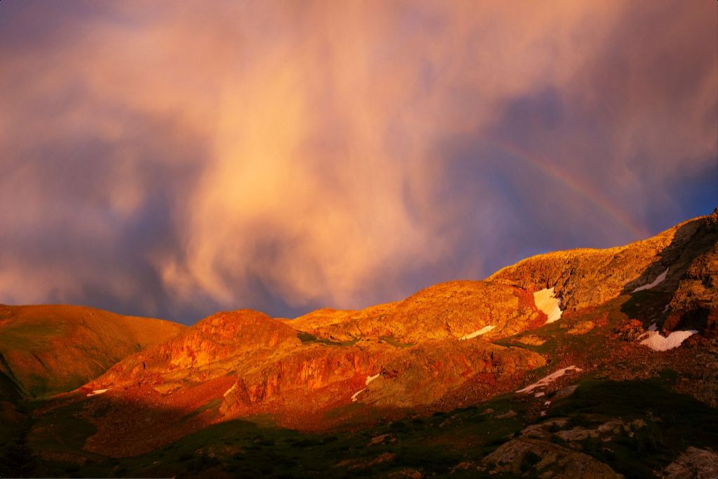 Golden Hour Rainbow