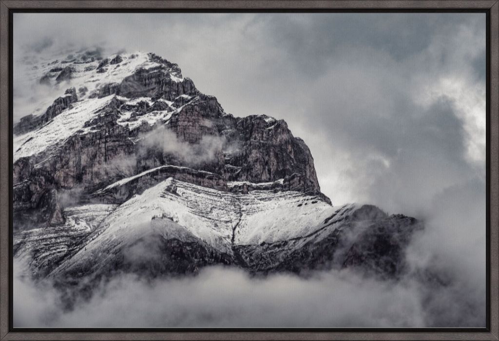 Cascade Mountain in Clouds