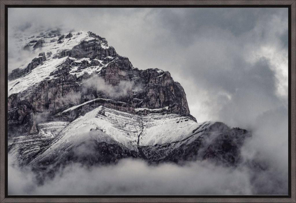 Cascade Mountain in Clouds