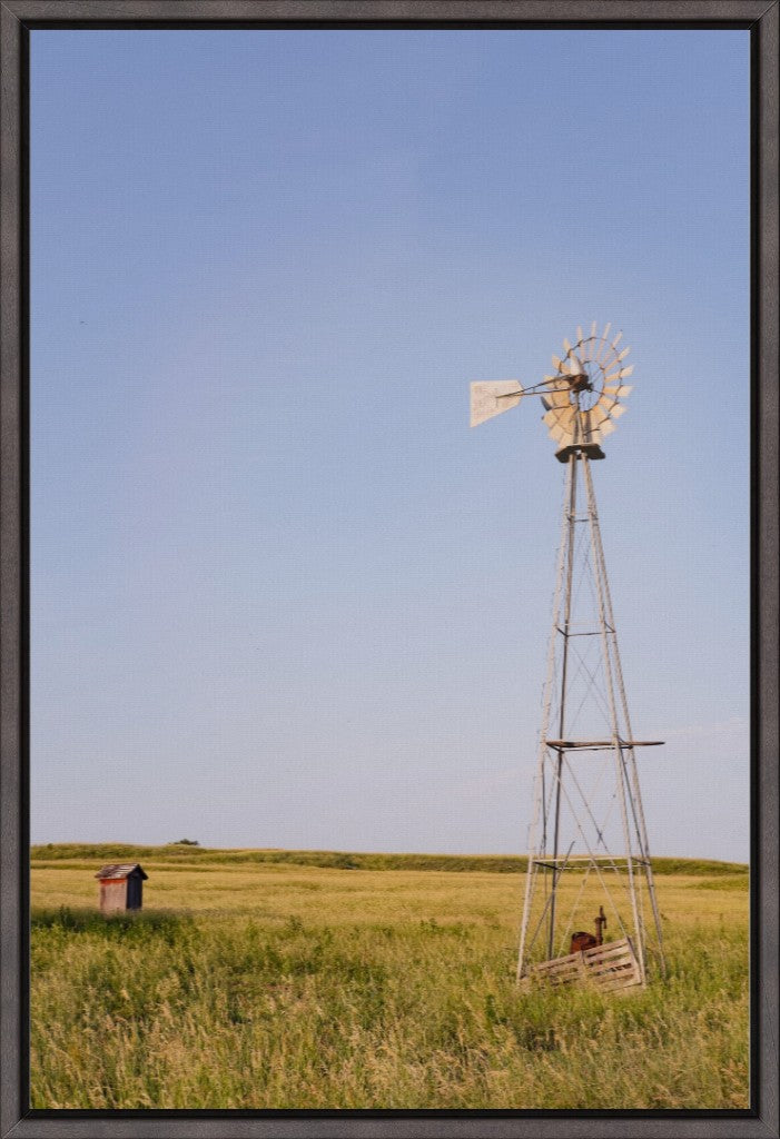 Historic Windmill and Outhouse