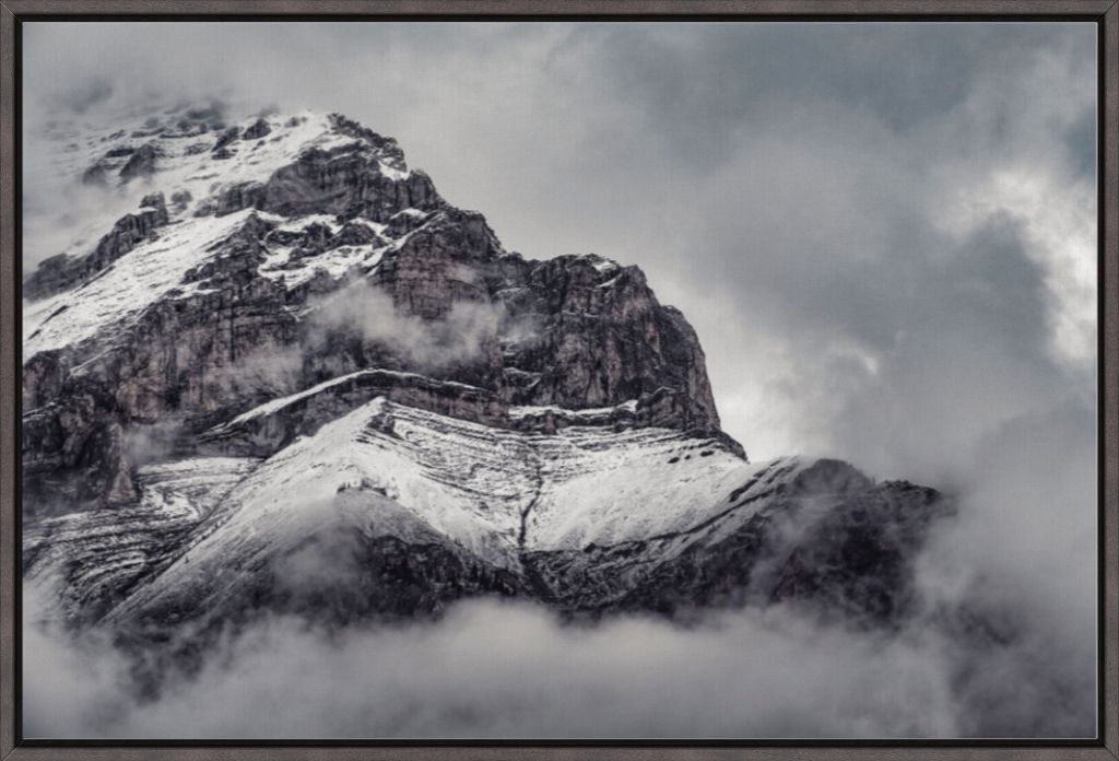 Cascade Mountain in Clouds