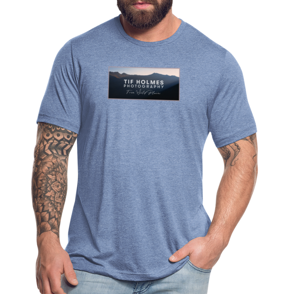 Unisex Tri-Blend T-Shirt - heather blue