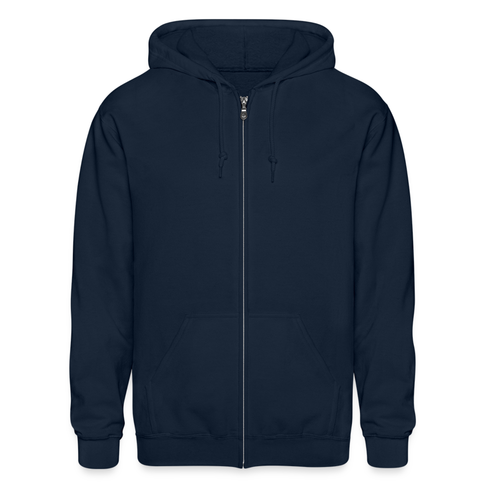 Gildan Heavy Blend Adult Zip Hoodie - navy