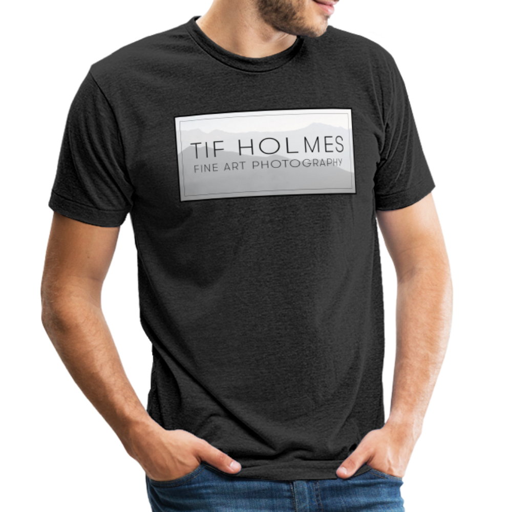 Unisex Tri-Blend T-Shirt - heather black