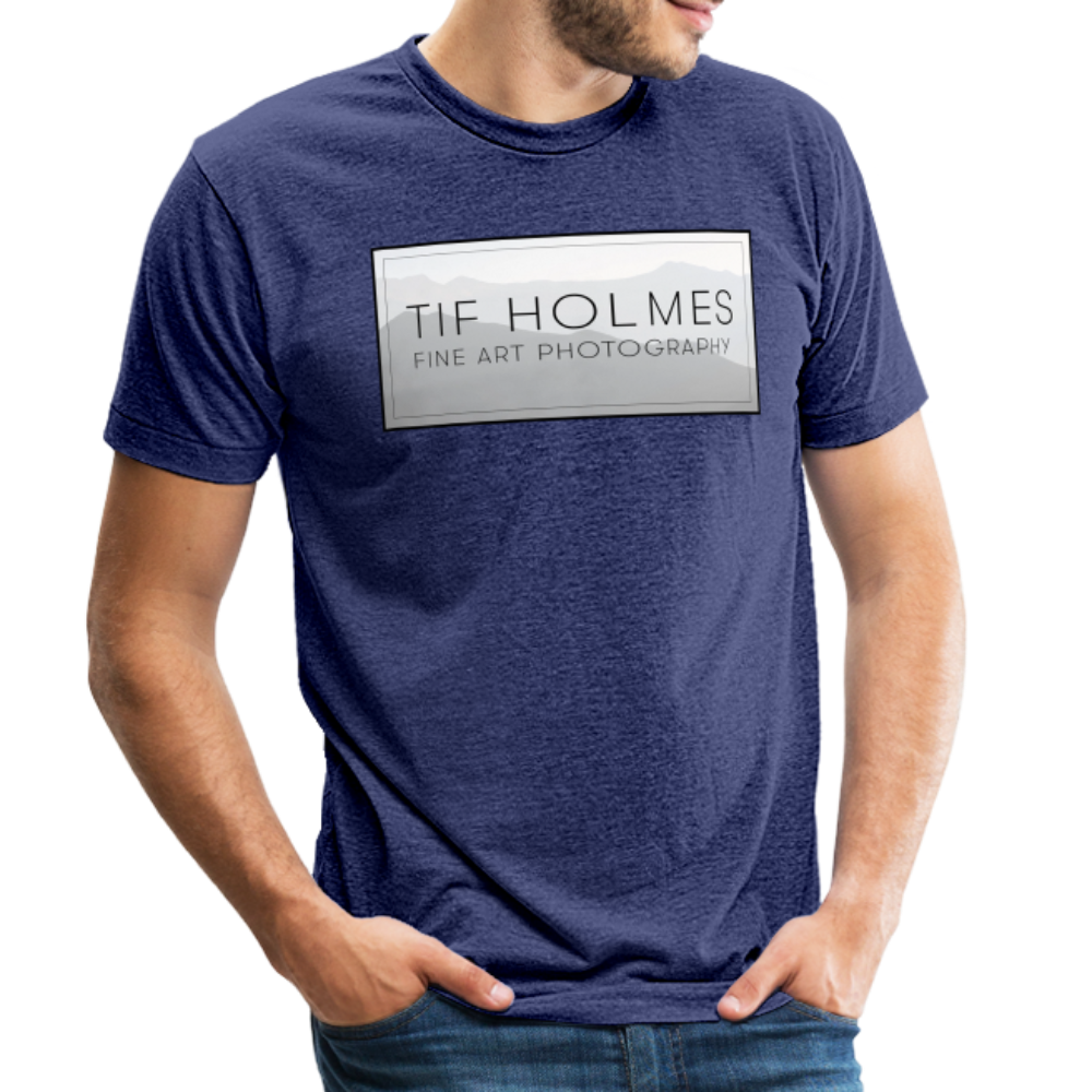 Unisex Tri-Blend T-Shirt - heather indigo