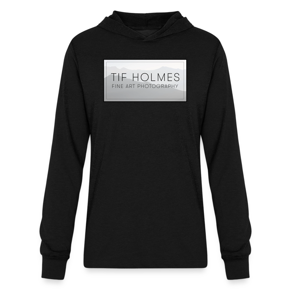 Unisex Long Sleeve Hoodie Shirt - black